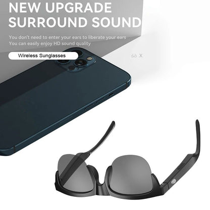 Bluetooth Built-in Microphone Speakers Sunglasses