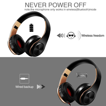 HIFI Stereo Bluetooth Headphones