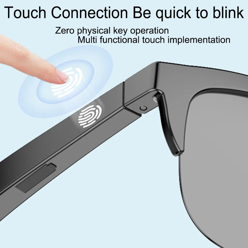 Bluetooth Built-in Microphone Speakers Sunglasses