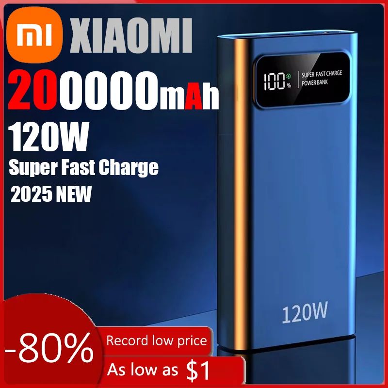 Xiaomi 200000mAH 120W Power Bank
