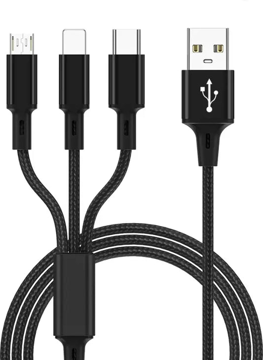 3 In 1 Fast Charging Cable 100W